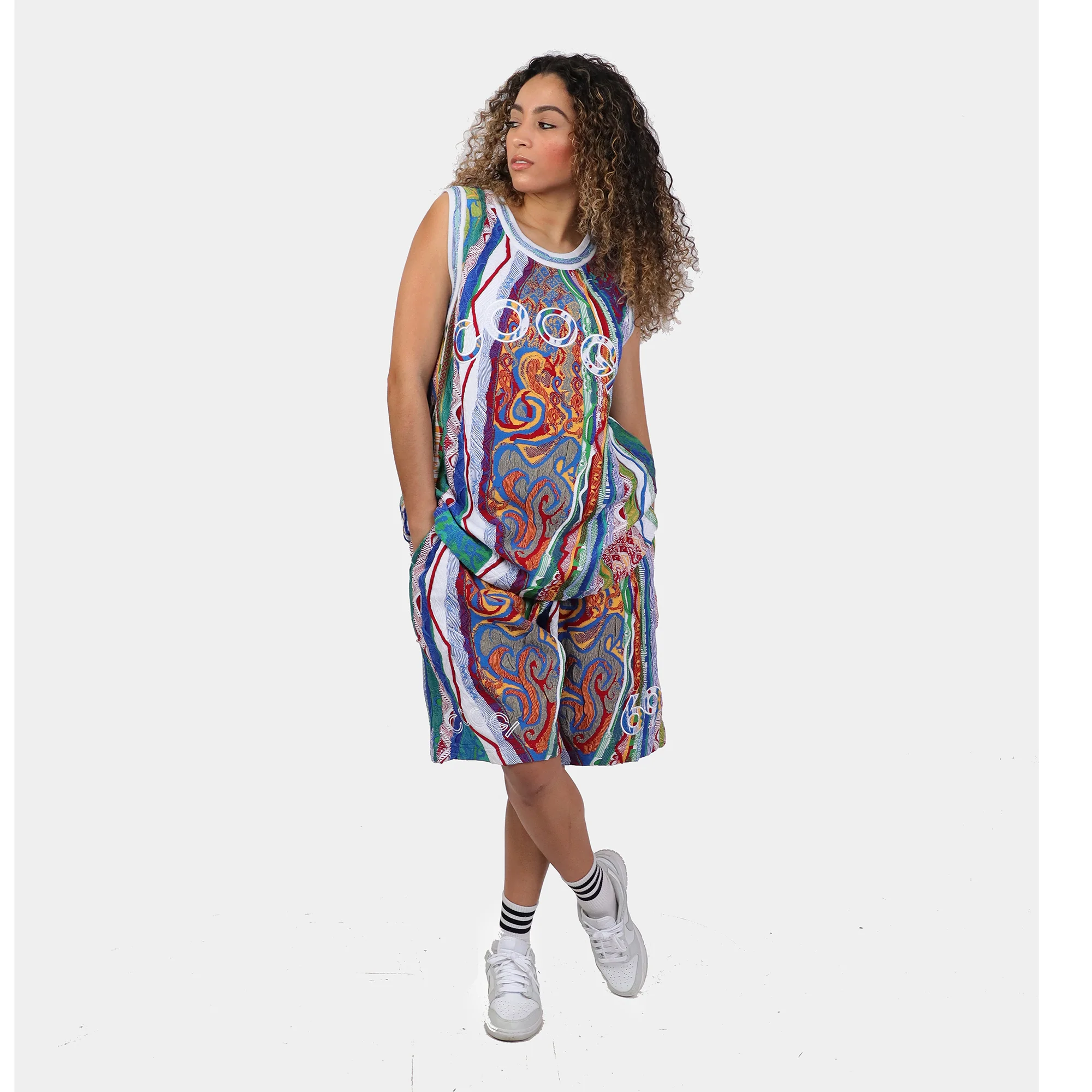 New -COOGI Classic Sweater Knit Basketball Jersey - Image 5