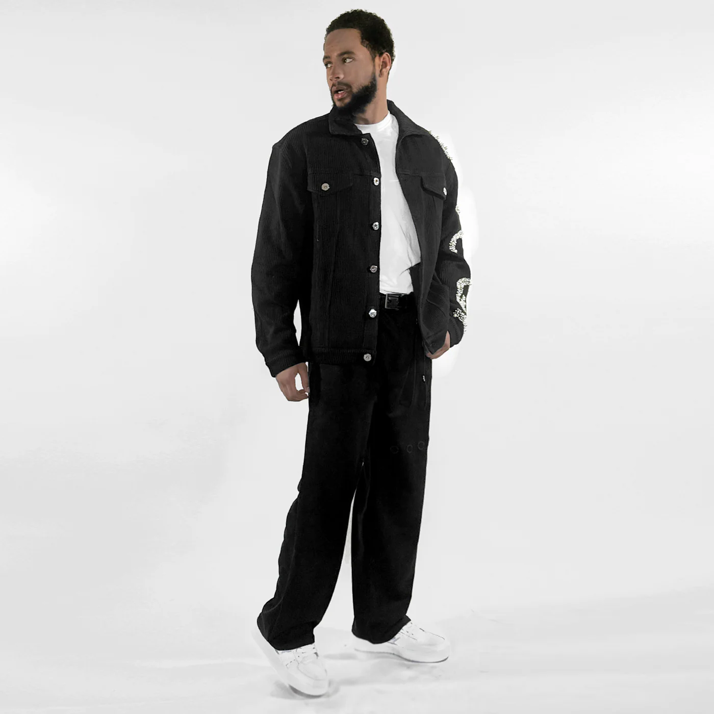 New - COOGI Knit Pearl Jacket - Image 4