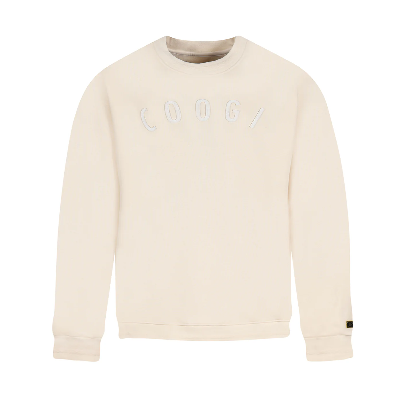 New - COOGI - Statement Crew - Oversized - Bone: COOGI Crown Reserve HeavyLuxe Fleece