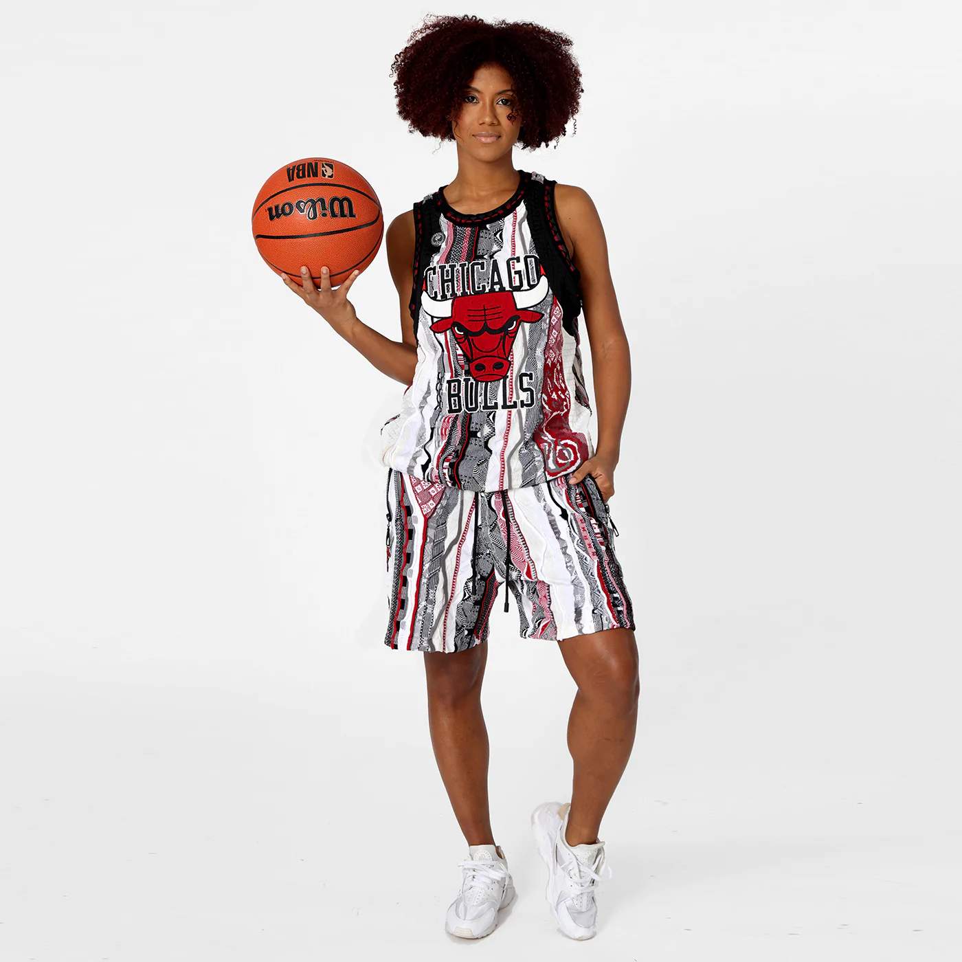 New - COOGI X NBA X Protege - Chicago Bulls Sweater Vest - Image 5